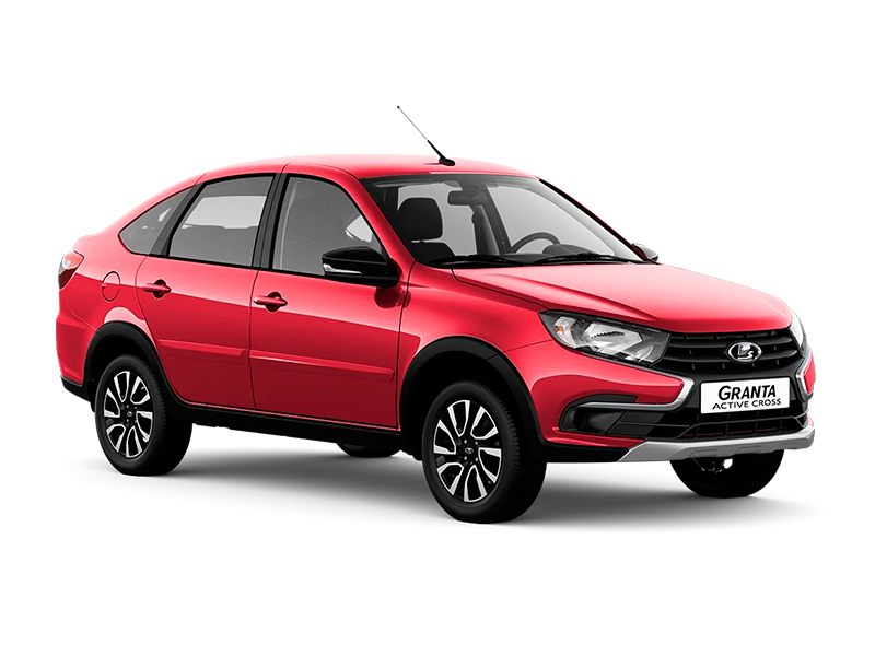 Купить Lada Granta Active Cross в Тюмени - Бордовый "Фламенко" (181) - Металлик